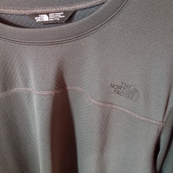 The North Face Flashdry Men's Gray XXL Long Sleeves Pull Over Comfy Sweatshirt - Picture 2 of 6